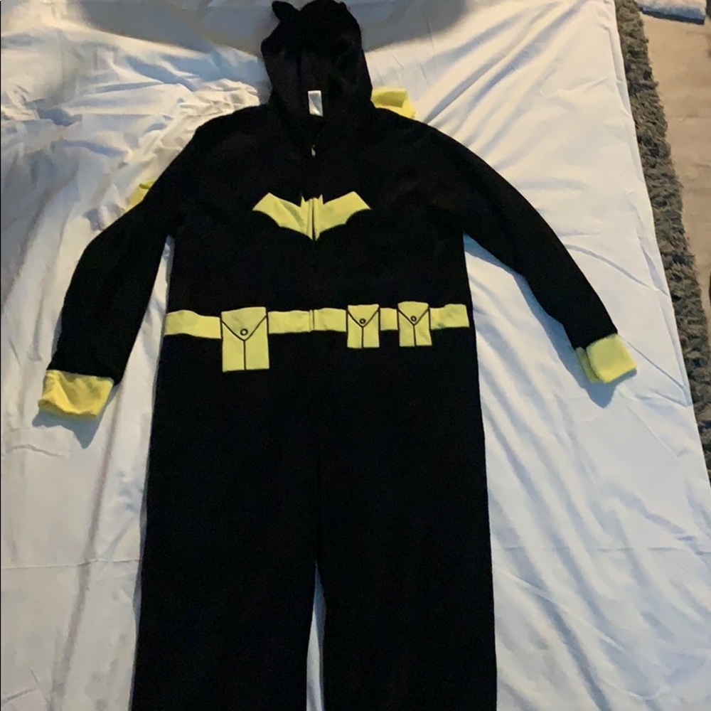 Adult Batman onesie